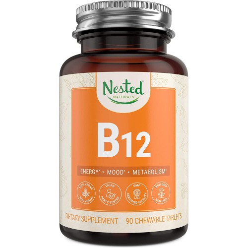 Vegan Vitamin B12 ยี่ห้อ Nested Naturals 