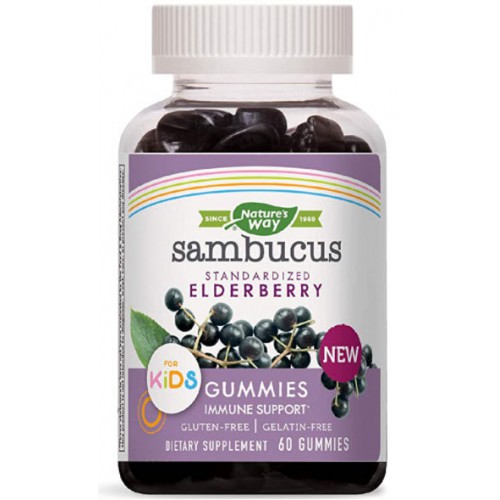 อาหารเสริม Nature's Way Sambucus Elderberry Kid's Gummies