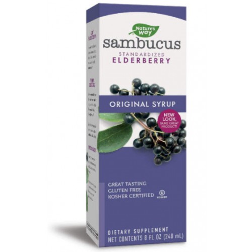 ขาย ออลเดอร์เบอร์รี่ Nature's Way Original Sambucus Elderberry Syrup