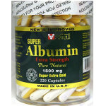 ขาย albumin Vital Super Albumin Extra Strength Pure Natural 1,500mg 200 capsules