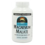 แมกนีเซียม Source Naturals Magnesium Malate 1250mg, 180 Tablets