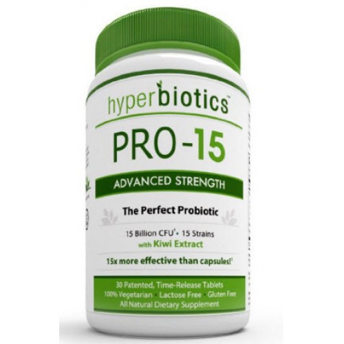 จำหน่าย Probiotic  ยี่ห้อ PRO 15 Advanced Strength Probiotics  ขนาด 30 เม็ด