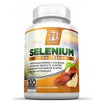 ซิลิเนียม BRI Nutrition Selenium 180ct 200mcg Vegetable Formula - Essential Trace Mineral to Support Thyroid, Prostate and Heart Health ราคาถูก