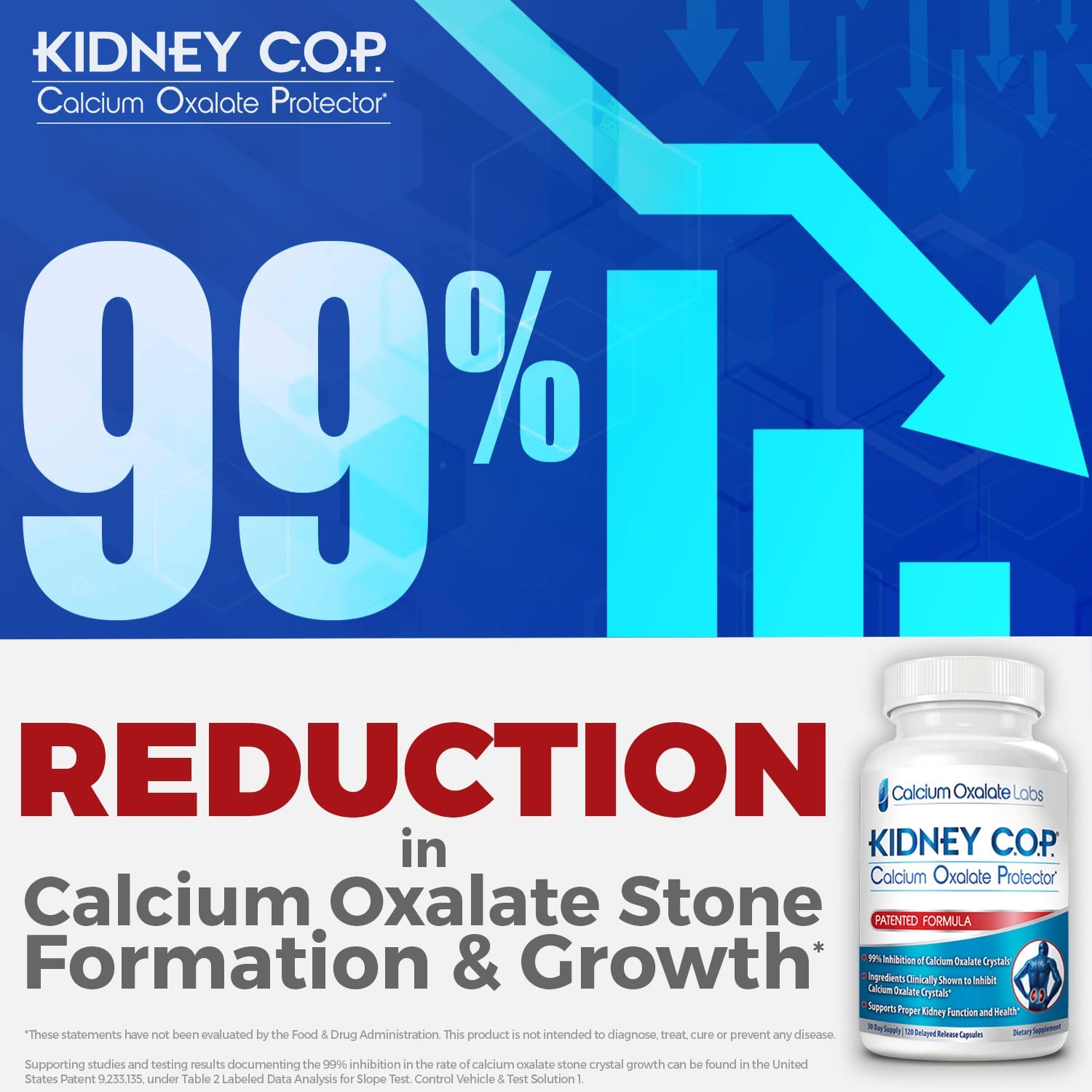 Kidney COP Calcium Oxalate Protector 120 Capsules