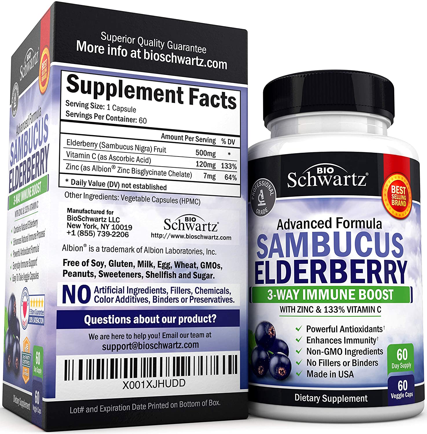 อาหารเสริม sambucus elderberry ยี่ห้อที่ไหนดีเป็นอันดับที่ 7 ของอเมริกา