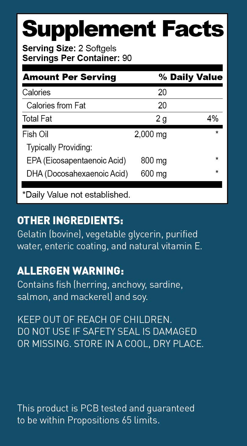 Triple Strength Fish Oil Benefits