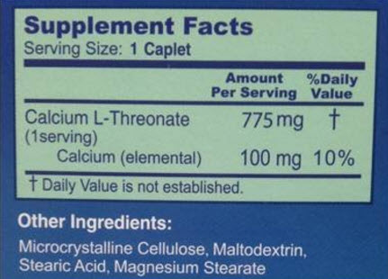 Calcium ยี่ห้อที่ขายดีเป็นอันดับที่ 6 ของอเมริกา	จำหน่าย Calcium  ยี่ห้อ	BioCalth - Bone and Joint Health Supplement with Calcium L-threonate (90 Caplets)